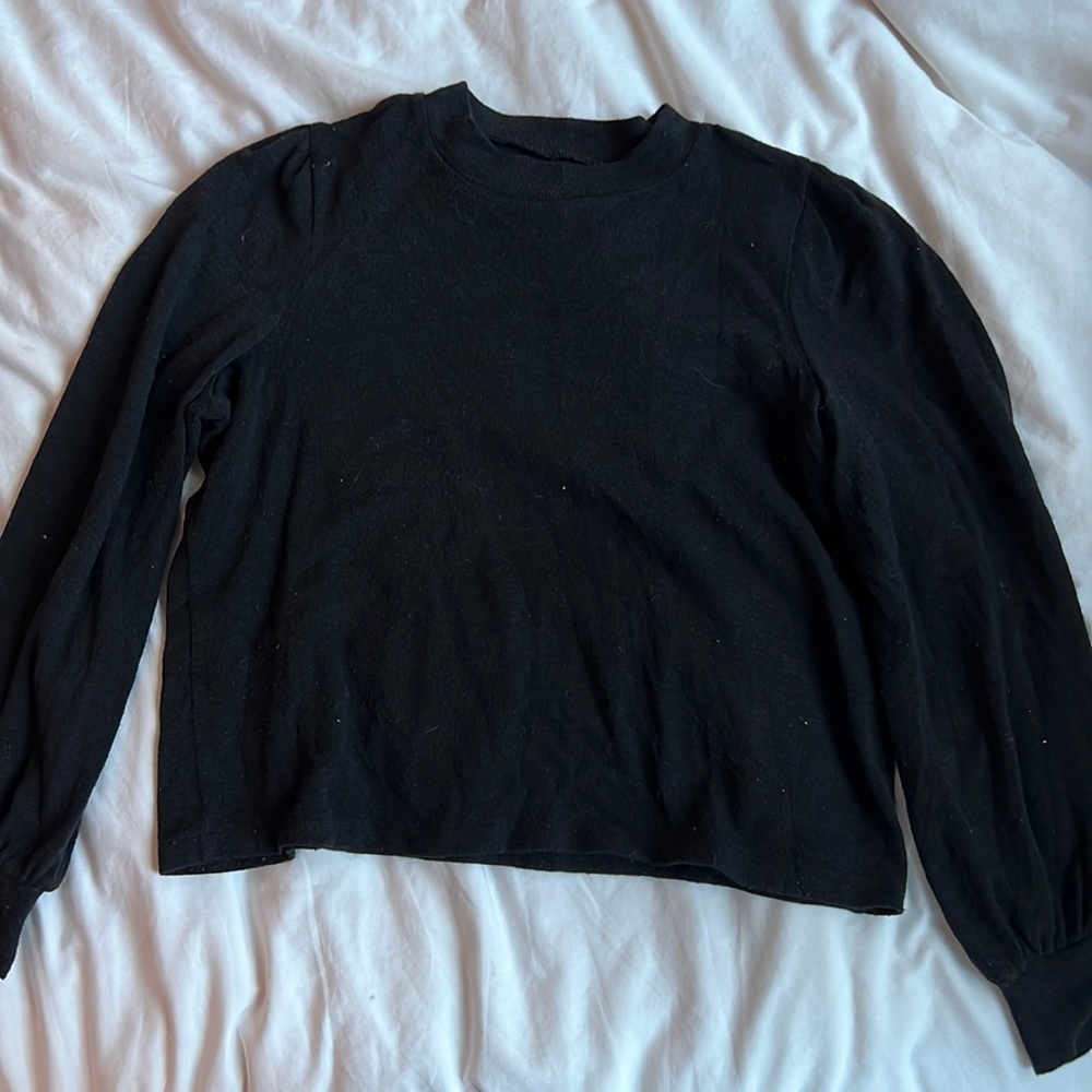 Madewell Black Sweater/shirt